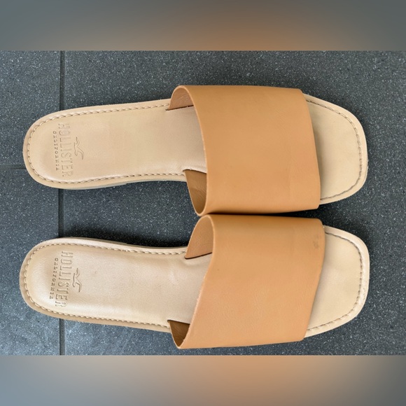 Hollister Shoes - Hollister Nude Slides 8/9